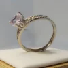 DSC08178_change_副本 Damenring Amethyst Lila Herz 925 Sterling Silber Damen Geschenke