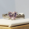 DSC08180_change Damenring Amethyst Lila Herz 925 Sterling Silber Damen Geschenke