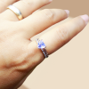 DSC08181_change Damenring Amethyst Lila Herz 925 Sterling Silber Damen Geschenke