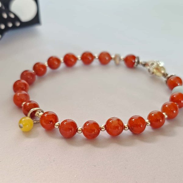 Armband roter Achat Hauptbild