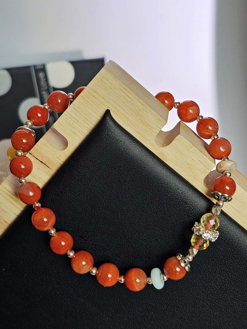 Armband-roter-Achat-08 Armband roter Achat Detail Bilder