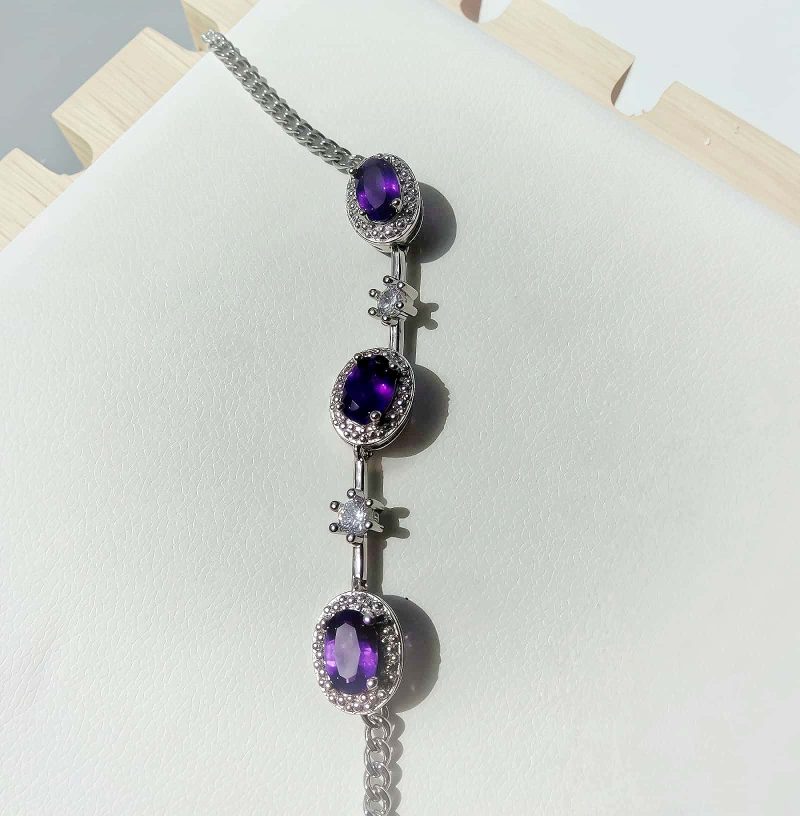 Armband-Stahl-Amethyst-03 Armband-Stahl-Amethyst