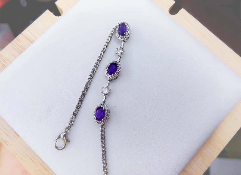 Armband-Stahl-Amethyst-04 Armband-Stahl-Amethyst