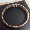 Armband-TourmalinPerlen-03 Tourmalin Armreif 14k-vergoldet