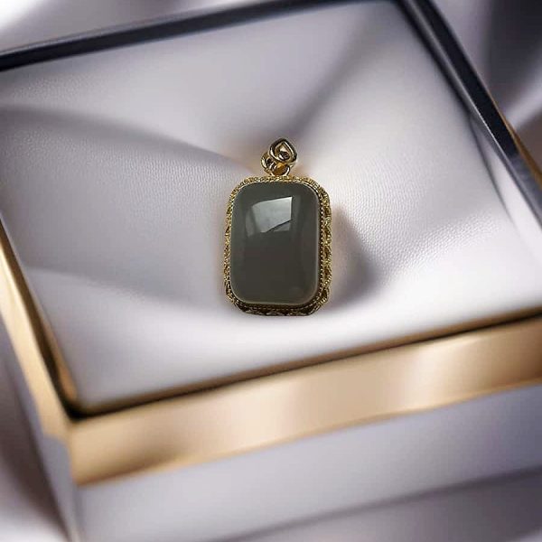 Halskette Jade Rauchviolett Symbolik