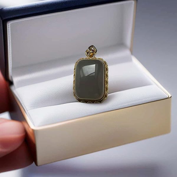 Halskette Jade Rauchviolett Symbolik