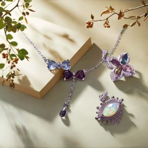 Halskette-Hintergrund