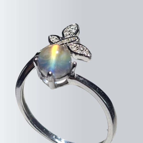 Modeschmuck und accessoires Ring mit Mondstein