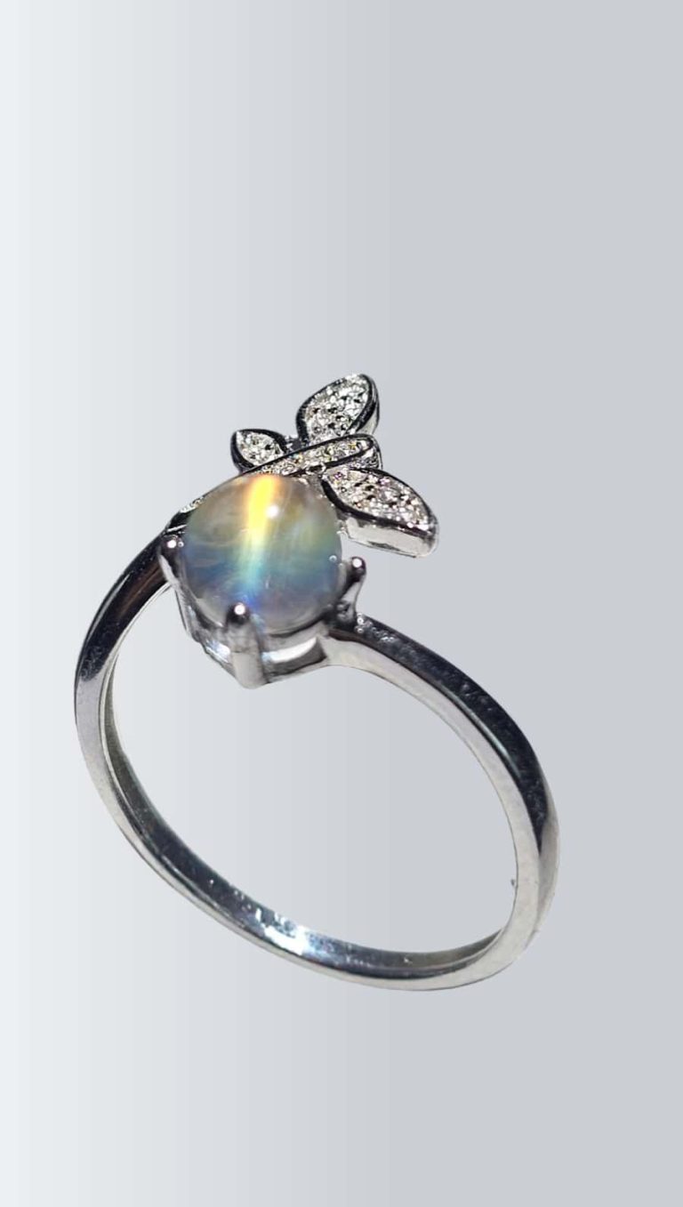 Modeschmuck und accessoires Ring mit Mondstein