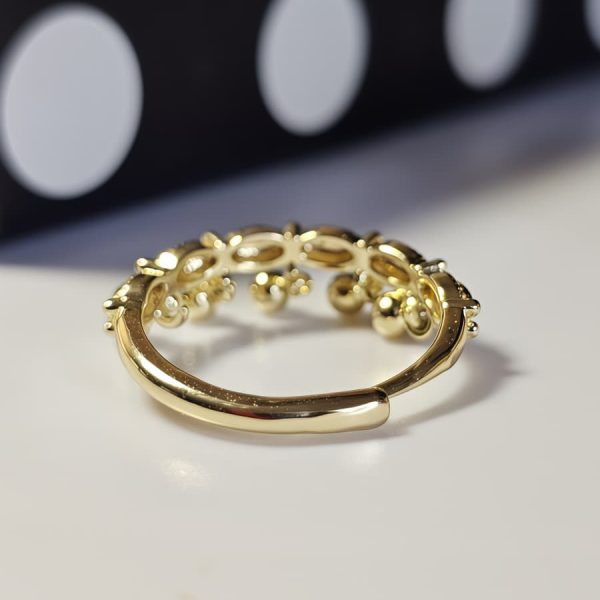 Boho Vintage Ring goldfarben für Damen