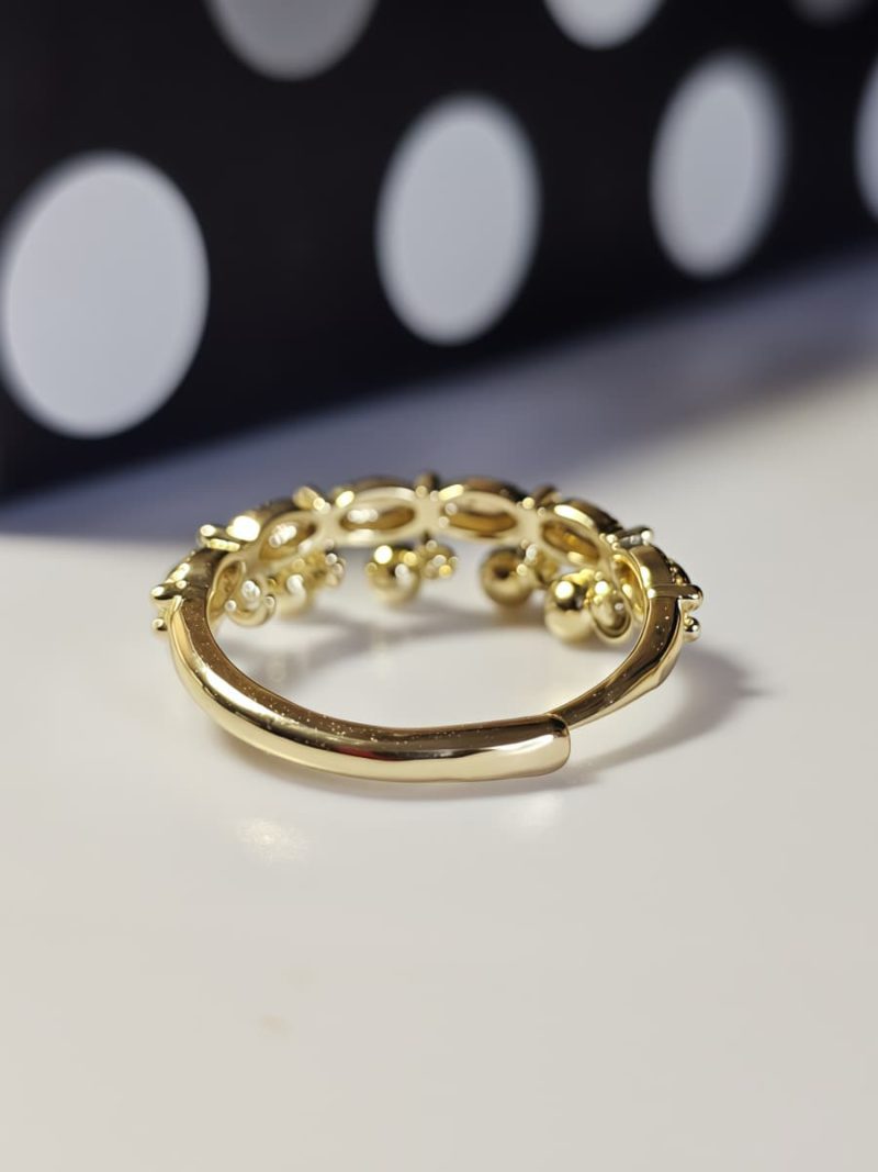 Boho Vintage Ring goldfarben für Damen