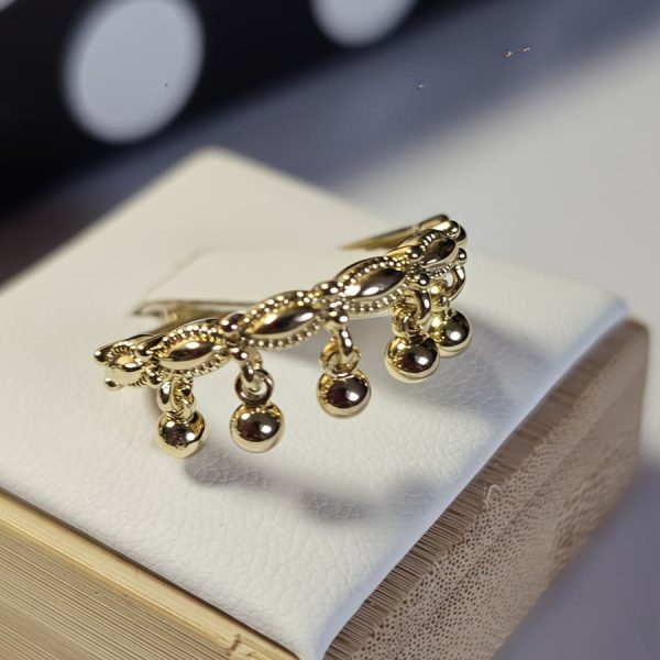 Boho Vintage Ring goldfarben für Damen