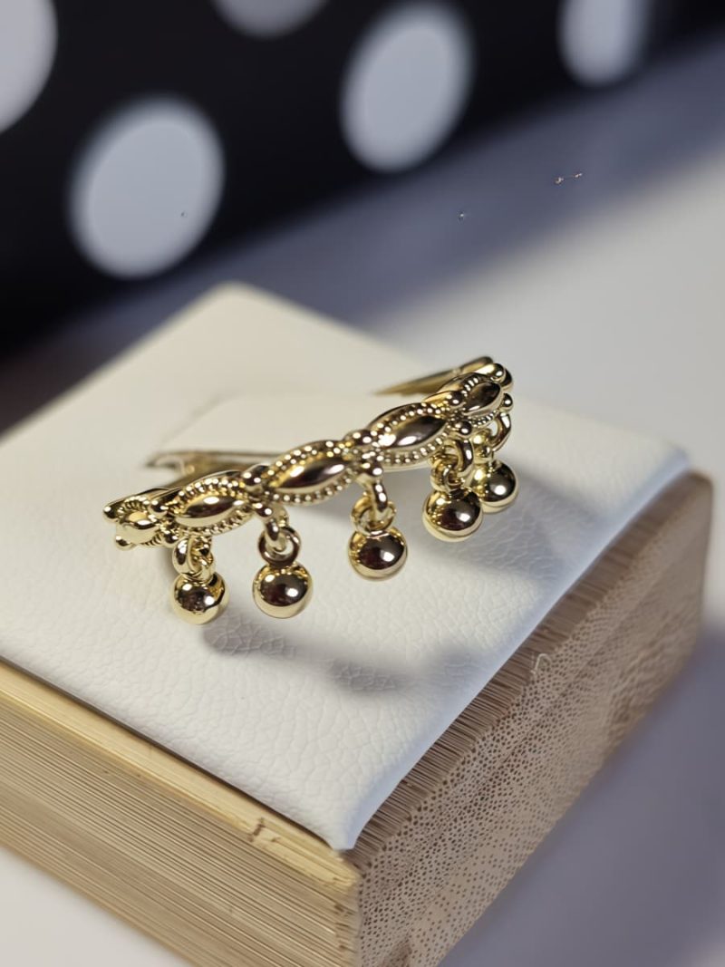 Boho Vintage Ring goldfarben für Damen