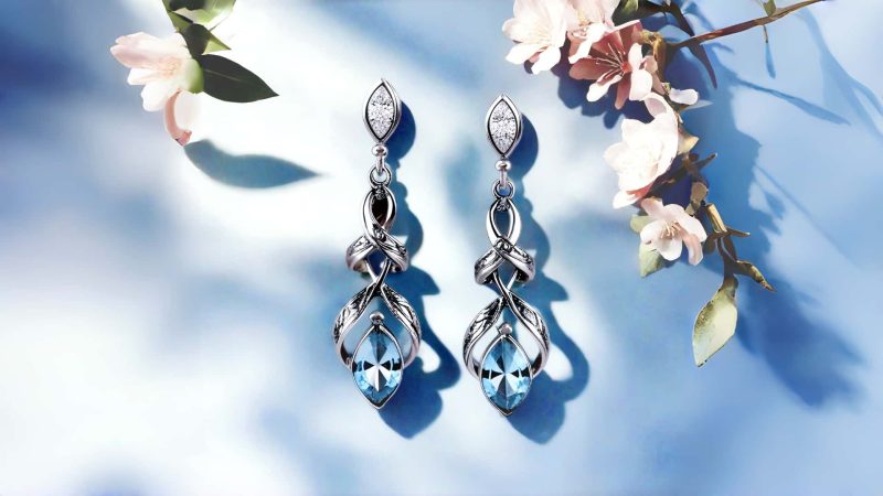 Ohrring-Katalog-Bilder-01 Modeschmuck Ohrstecker Fluorite Naturstein Schmetterling Geschenke