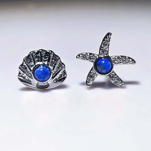 Ohrringe Ocean Detail Bilder Lapislazuli Meer Ocean