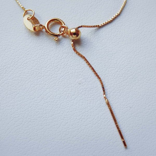 Halskette Hetian Jade Pingan Schiebkette