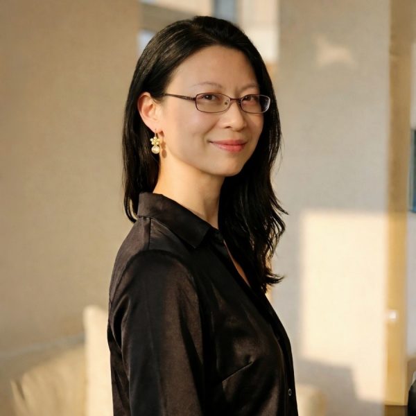 Damen Ohrring mit Rosenkristall Naturstein