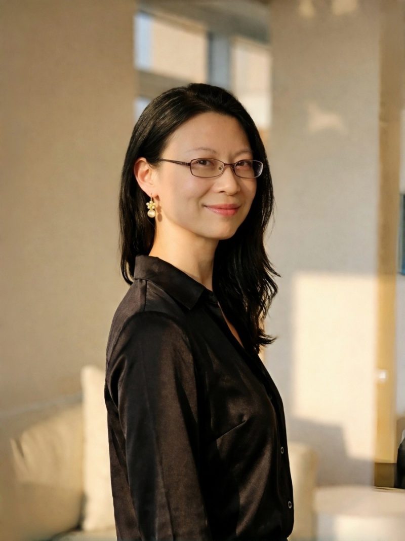 Damen Ohrring mit Rosenkristall Naturstein