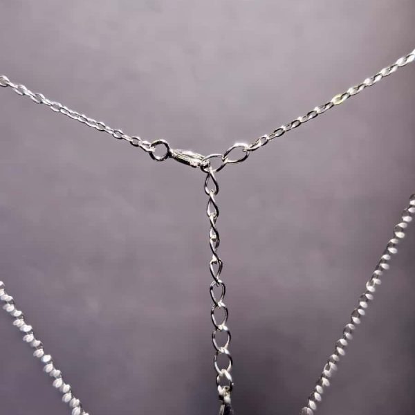 Silberanhänger Schmetterlingsknoten Amethyst mit Zirkonia in 925er Silber